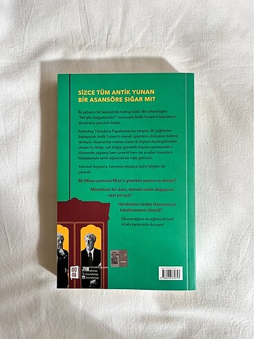  Asansörle Antik Yunan?a Yolculuk