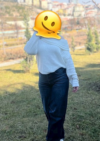 Diğer Baggy Rahat Kesim Kadın Kot Pantolon