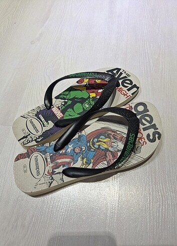 37 Beden Havaianas Avengers sandalet terlik