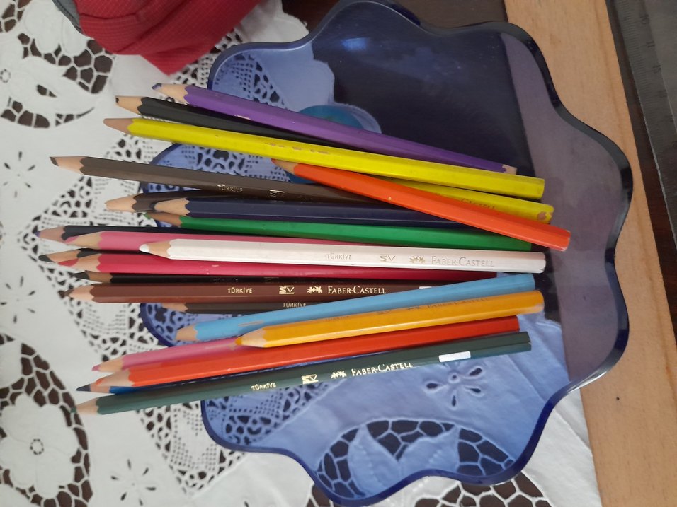 Çok Renkli Kırtasiye Malzemeleri Seti - Görsel 4