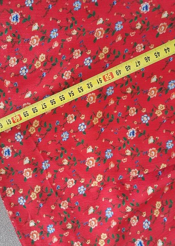 Kısa Kollu V Yaka Renkli Bohem Bluz - Görsel 6