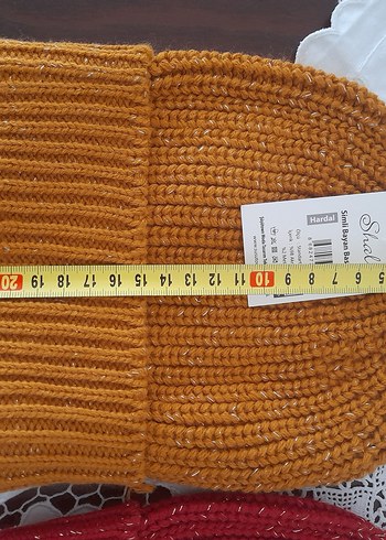 Kadın Örgü Bohem Bere - Renkli ve Sıcacık - Görsel 4