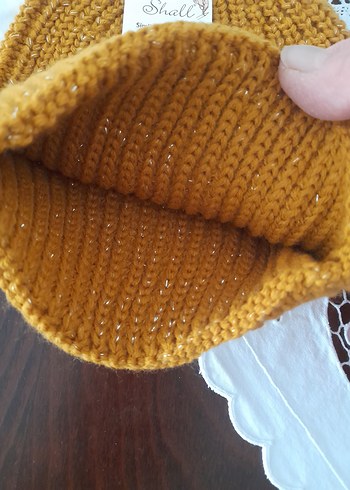 Kadın Örgü Bohem Bere - Renkli ve Sıcacık - Görsel 3