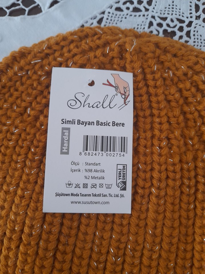 Kadın Örgü Bohem Bere - Renkli ve Sıcacık - Görsel 2