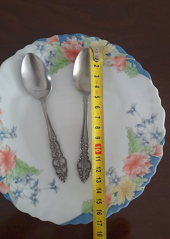 Alman gümüş tatlı kaşığı - Görsel 5