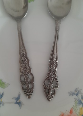 Alman gümüş tatlı kaşığı - Görsel 6