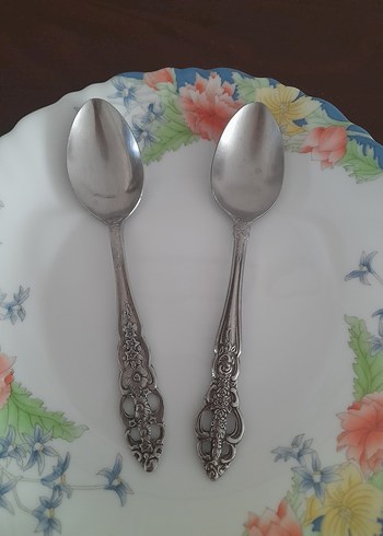 Alman gümüş tatlı kaşığı - Görsel 4