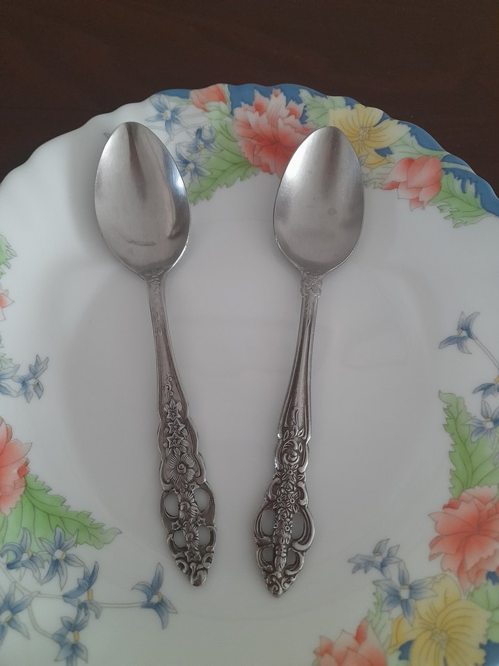 Alman gümüş tatlı kaşığı - Görsel 4