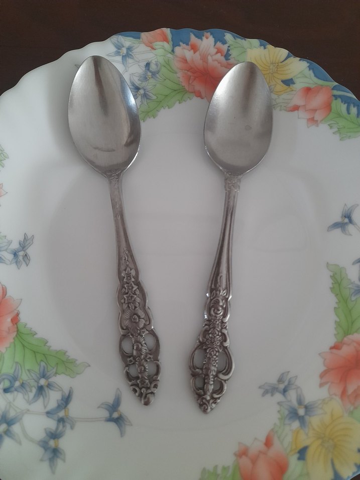 Alman gümüş tatlı kaşığı - Görsel 3