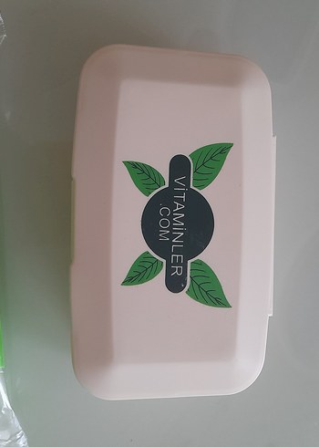 Bölmeli Yeşil İlaç Saklama Kabı - Görsel 4