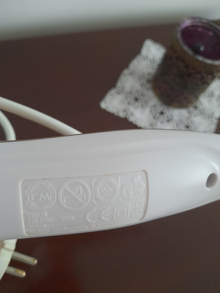 Tchibo saç kurutma makinesi - Görsel 3