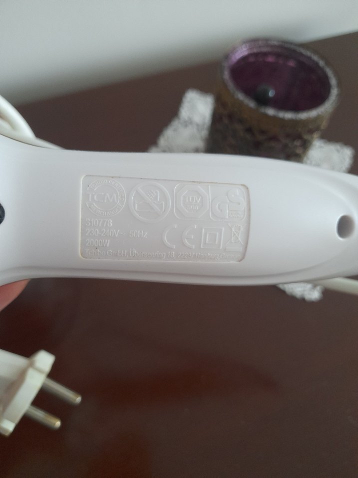 Tchibo saç kurutma makinesi - Görsel 4