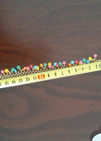 Uzun Renkli Boncuklu Bohem Kolye - Görsel 8