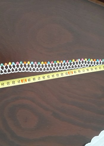 Renkli Boncuklu Uzun Bohem Kadın Kolye - Görsel 5