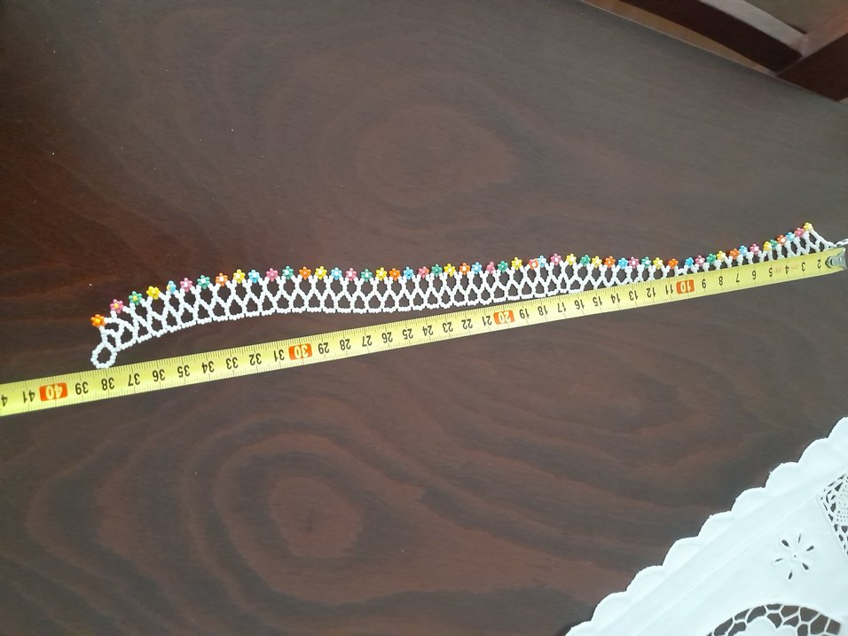 Renkli Boncuklu Uzun Bohem Kadın Kolye - Görsel 5