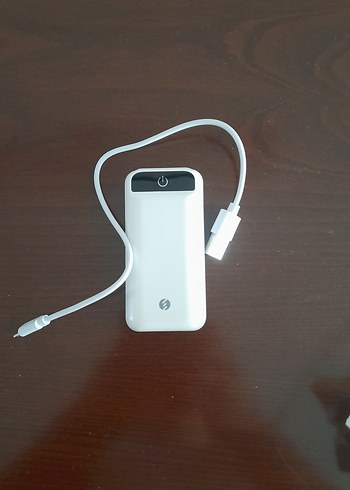 Beyaz Taşınabilir Power Bank - Görsel 4