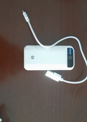 Beyaz Taşınabilir Power Bank - Görsel 3