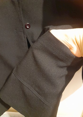 Düğmeli Anne Blazer - Görsel 2