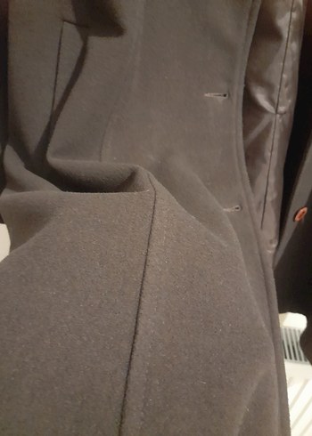 Düğmeli Kahverengi Anne Kabanı - Görsel 3