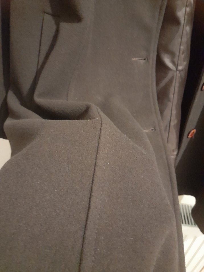 Düğmeli Kahverengi Anne Kabanı - Görsel 3