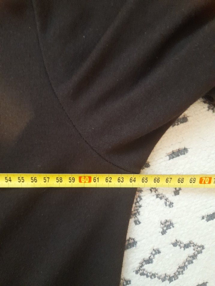 Düğmeli Siyah Uzun Kadın Hırka - Görsel 4