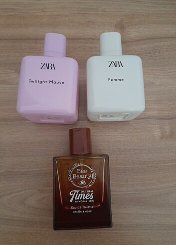 Zara Zara boş parfüm şişesi 