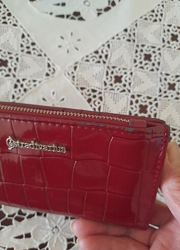 Beden bordo Renk Stradivarius cüzdan
