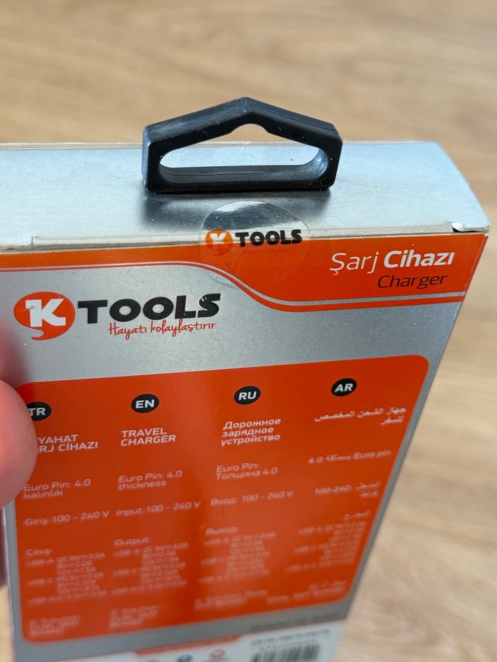 KTOOLS 20W Hızlı Şarj Cihazı - Görsel 2