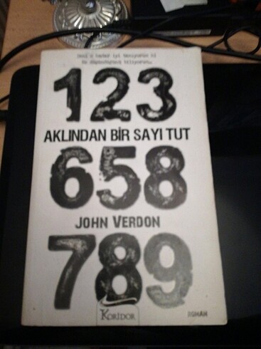 Aklından bir sayı tut john verdon