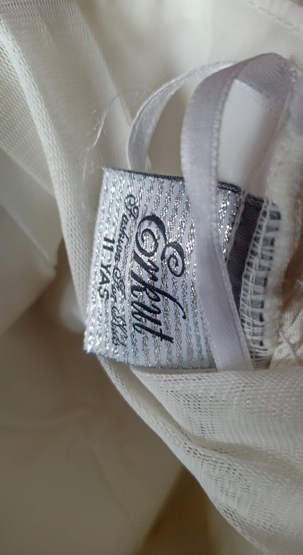 11 yaş kız tuvalet elbise - Görsel 5