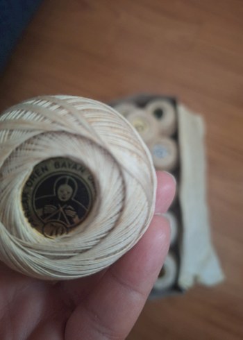 Yeni oren bayan dantel ipliği - Görsel 3