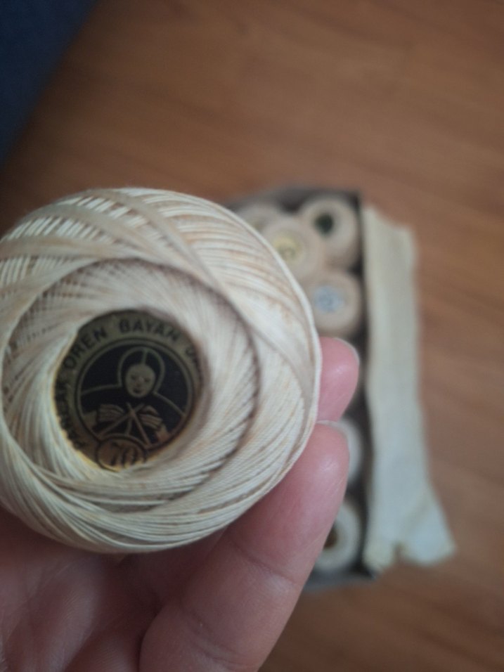 Yeni oren bayan dantel ipliği - Görsel 3