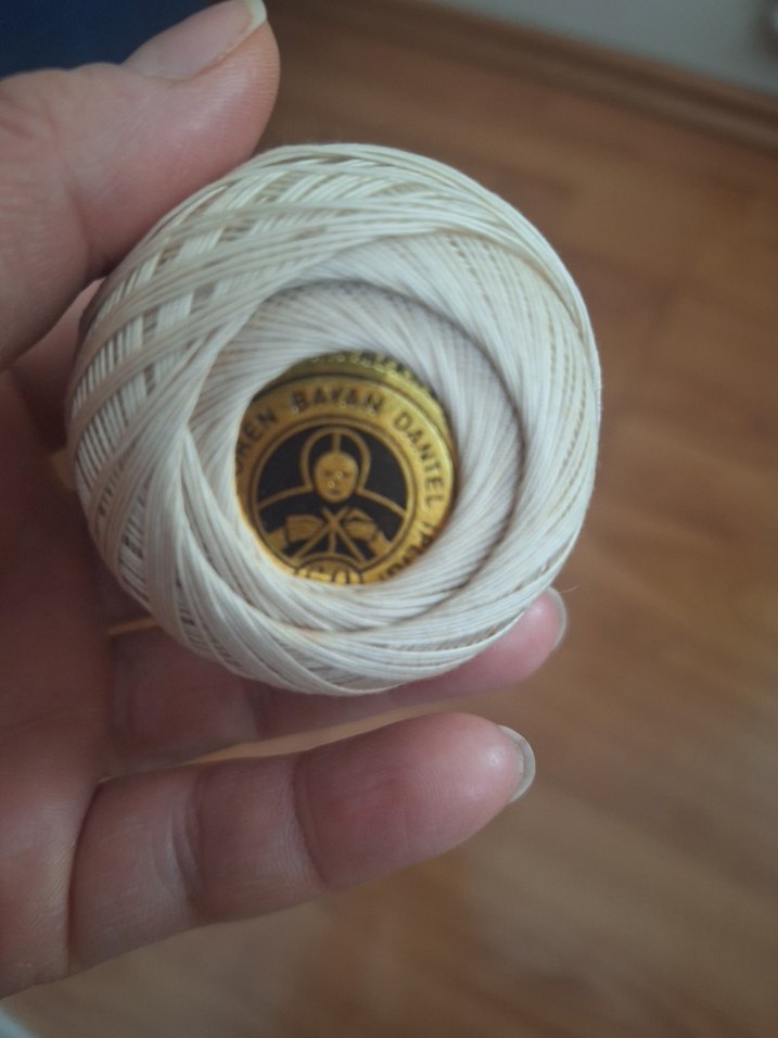 Yeni oren bayan dantel ipliği - Görsel 5