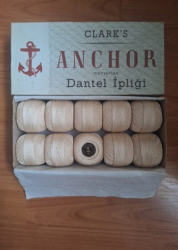 CLARK'S ANCHOR merserize dantel ipliği - Görsel 3