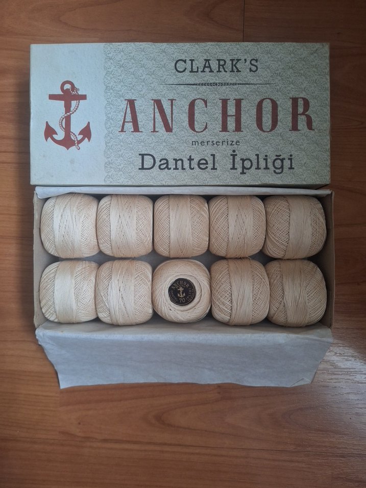 CLARK'S ANCHOR merserize dantel ipliği - Görsel 3