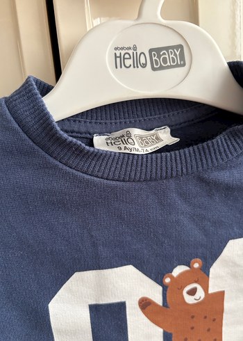 İkiz bebekler içinErkek bebek Sweatshirt - Görsel 3