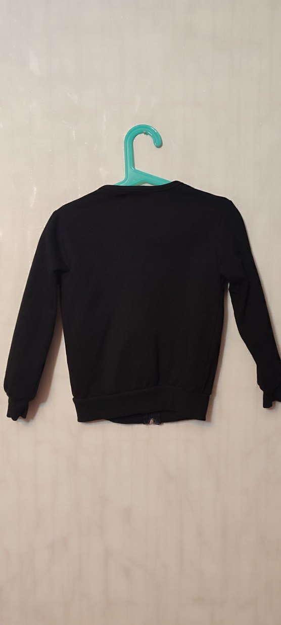 Kız Çocuk Altın Payetli Dar Kesim Ceket - Görsel 2