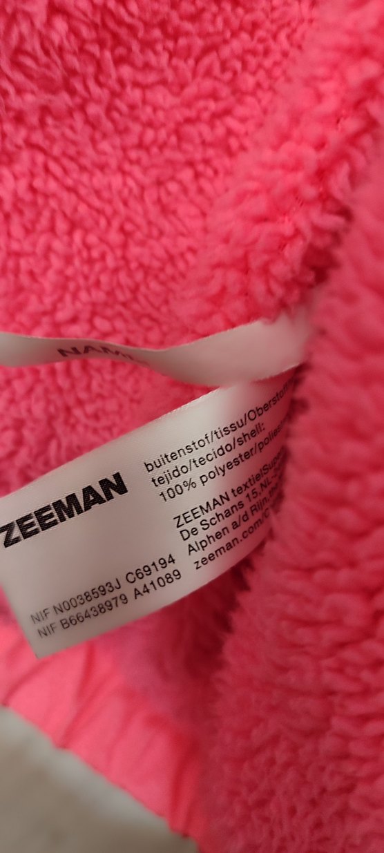 Zeeman Kız Çocuk Pembe Fermuarlı Mont - Görsel 4