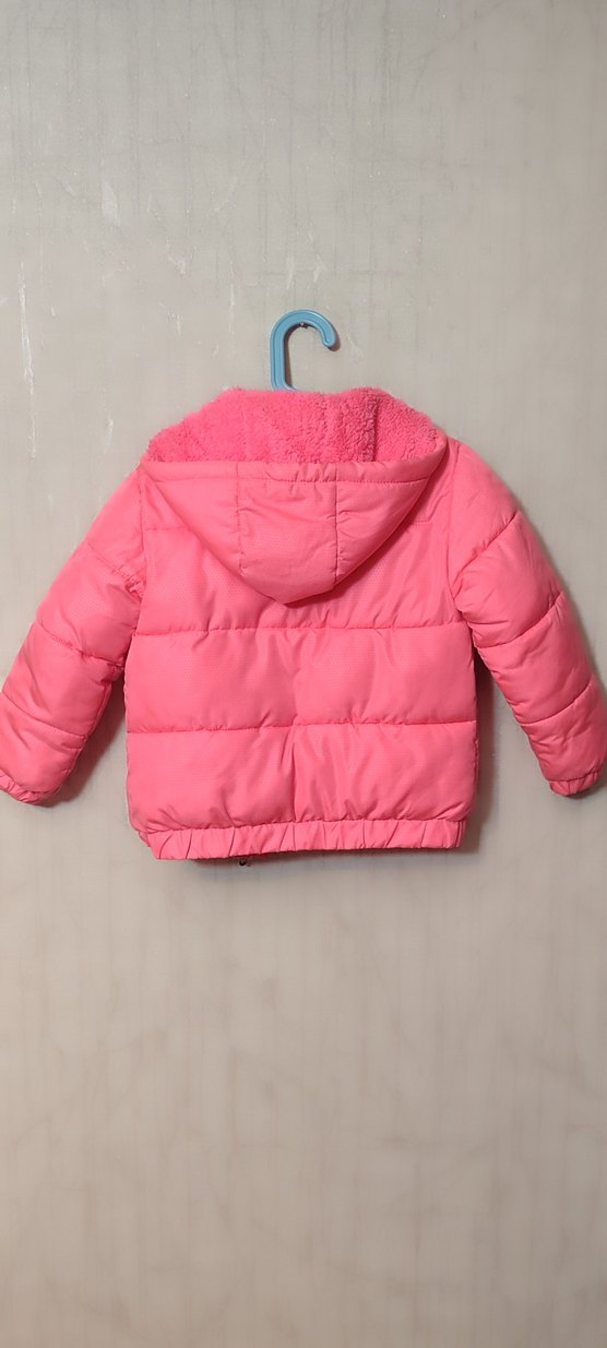 Zeeman Kız Çocuk Pembe Fermuarlı Mont - Görsel 2