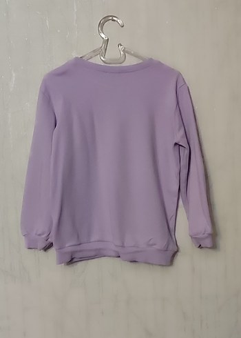 4 adet Civil Kız  Kırmızı-yeşil-pembe-lila Baskılı Sweatshirt - Görsel 8