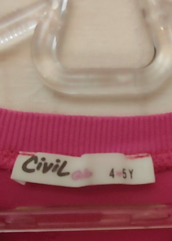 4 adet Civil Kız  Kırmızı-yeşil-pembe-lila Baskılı Sweatshirt - Görsel 11