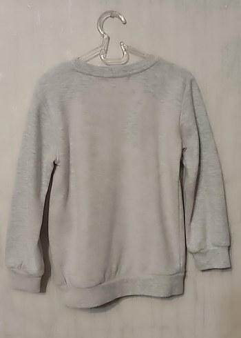 2 adet Civil Mor ve Gri  Çocuk Sweatshirt 2 adet unisex - Görsel 6