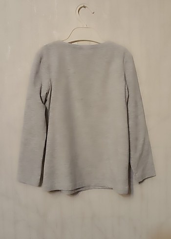 Civil Kız Çocuk Gri Uzun Kollu Sweatshirt - Görsel 2