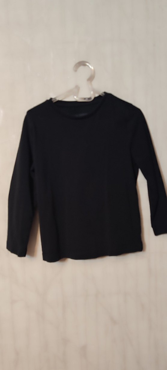 4 adet Lcw Kız Çocuk Mor-siyah-beyaz  Uzun Kollu Basic Tişört - Görsel 4