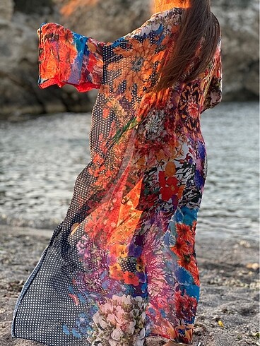 diğer Beden çeşitli Renk Kimono