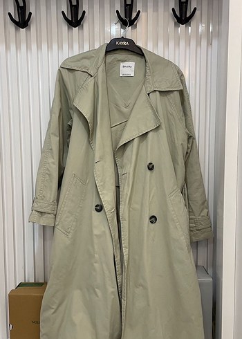 Bershka trençkot - Görsel 4