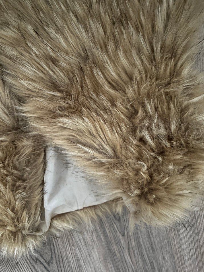 Bej Kürklü Kadın Yelek - Görsel 3