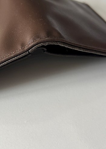 Kahverengi Deri Kadın Cüzdanı Fermuarlı - Görsel 6