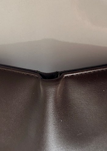 Kahverengi Deri Kadın Cüzdanı Fermuarlı - Görsel 7