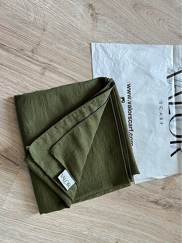 Valor scarf pamuk kraş haki